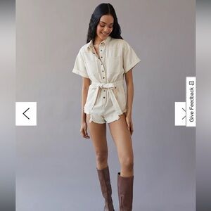 Women's Cream BDG Romper